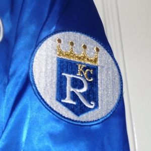 Pink by Victoria Secret KC Royals Satin Bomber